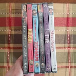 6 Great DVD Movies- All Sealed Never Opened